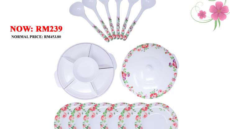 PROMOTION: Superware Ashley Party Set