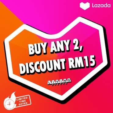 PROMOTION: Buy Any 2 Discount RM15