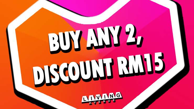 PROMOTION: Buy Any 2 Discount RM15