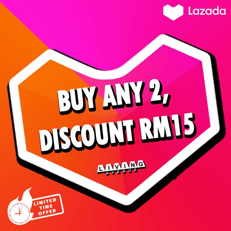PROMOTION: Buy Any 2 Discount RM15